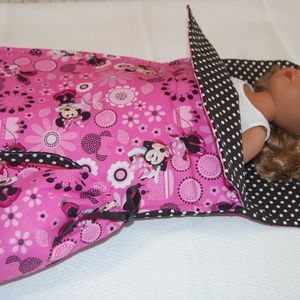 Doll Sleeping Bag 15" to 18" dolls